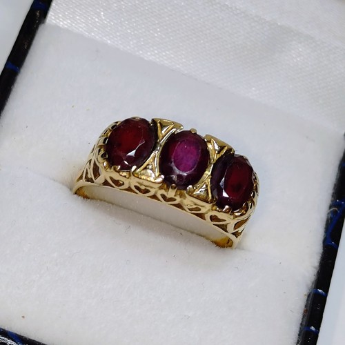 Vintage gold verzierter - kt,