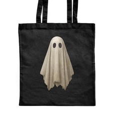 'Spooky Sheet Ghost With Black