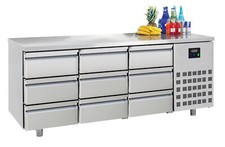 Gastro Edelstahl Kühltisch