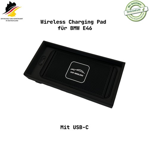 Bmw e46 wireless charging - bmw, pad