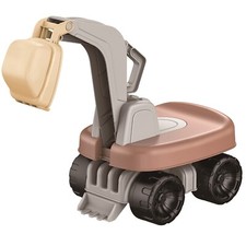 Sitzbagger braun/grau