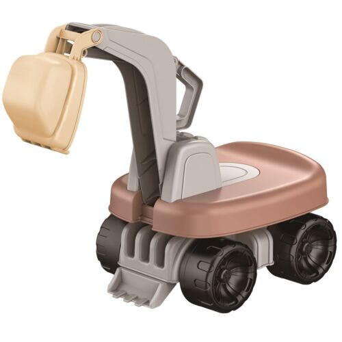 Sitzbagger braun grau - sitzbagger, braun/grau