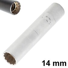 Zündkerzenschlüssel 14 mm Zündkerzennuss Steckschlüssel Zündkerzen Nuss BGS