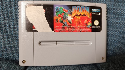 Doom modul super nintendo - -,