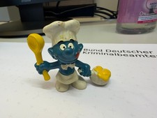 Koch-Schlumpf / Chef Smurf – Schleich / Peyo 1973 – Made in Hong Kong