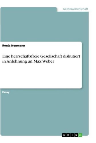 Eine herrschaftsfreie