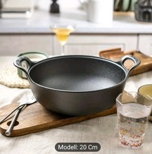  Gusseisen-Pfanne  wok