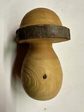 Pilz Holzpilz Holz Pilz Dekoration Höhe 13 cm Handarbeit