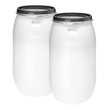 Set 2x 220 Liter Weithalsfass