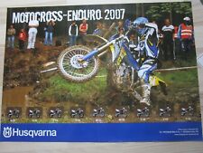 Motocross Enduro 2007, Husqvarna, Poster 58 cm x 41 cm