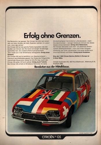 Citroen werbeanzeige werbung - citroen,