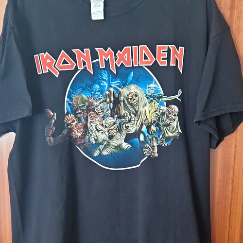Iron maiden band shirt - iron,
