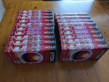 19x TDK VHS Kassetten HS 90