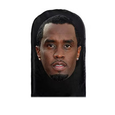 Realistische 3D-gedruckte Gesichtsmaske von P.DIDDY