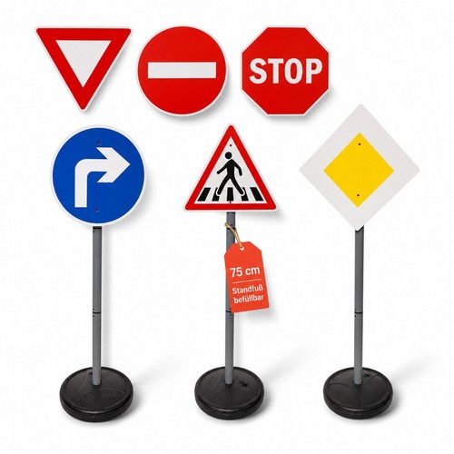 Verkehrszeichen set für - verkehrszeichen-set,