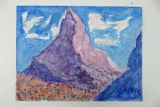 Wilhelm Klußmann Aquarell