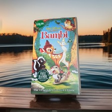 Walt Disney Original Bambi Classic Disney VHS Hologramm | neuwertig | RARITÄT