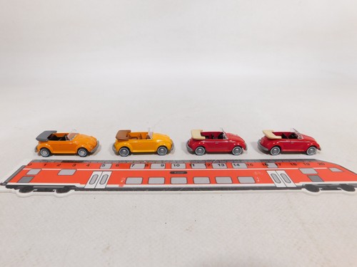 Wiking 87 modell - 4x, pkw