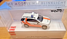 1:87 Busch H0 Notartztfahrzeug mit Blaulicht und Licht Automatik Neu & OVP