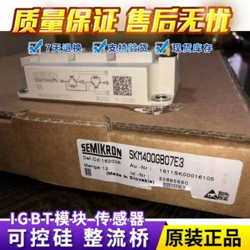 1pcs skm400gb07e3 semikron - 1pcs,