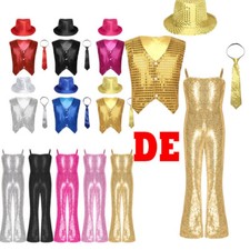 DE Cowgirl Kostüm Pailletten