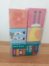 Goula Match & Mix Puzzle Würfel Tiere