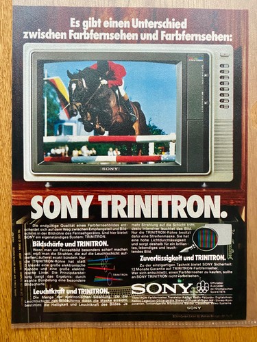 Sony trinitron fernseher - sony, tv