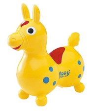 Sitz- und Hüpfpferdchen Rody gelb