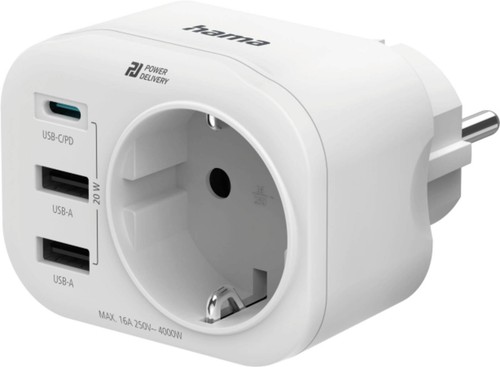 Hama steckdosenadapter 223342 - steckdosenadapter,