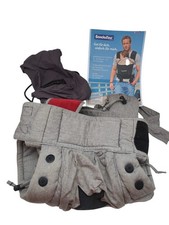 Hoppediz Babytrage Bauchtrage Bondolino Plus Komforttrage ab Geburt grau