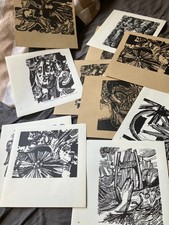 Hans Orlowski (1894-1967) Holzschnittsammlung 14 Holzschnitt a 21x21 cm 