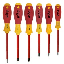 Wiha VDE Schraubendreher PH/PZ/Schlitz Set SoftFinish electric 1000V Germany