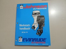 1993 1994 Werkstatthandbuch JOHNSON Evinrude Außenborder 60 65 70 PS