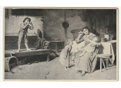 1916 kunst postkarte - postkarte,