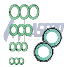 10x flachdichtung - 10x,