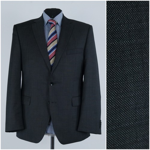 Grauer herren blazer 44r - grauer, uk