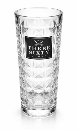 Three sixty vodka - three,