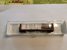 Spur N Microtrains 54040 61'8" Bulkhead Flat Car TTPX