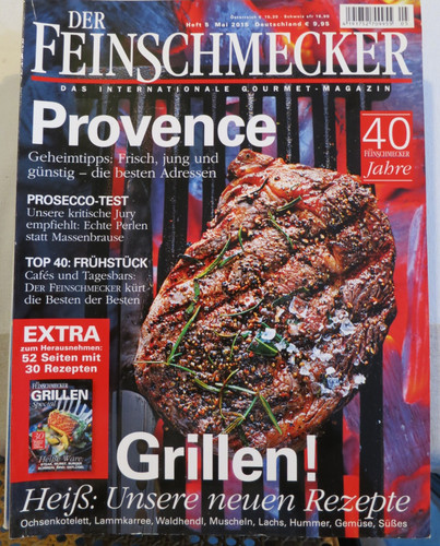 Zeitschrift der feinschmecker - zeitschrift,