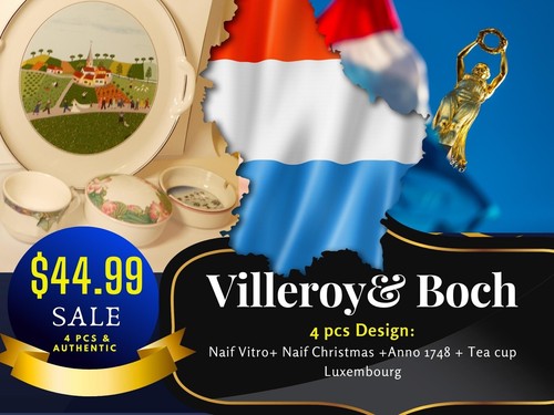 Villeroy boch set 4 pcs - villeroy,