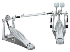 Tama HP310LW Speed Cobra Doppelpedal Double Bass Drum Pedal Fußmaschine silber