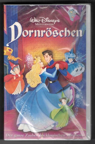 Dornröschen vhs walt disney - dornröschen,