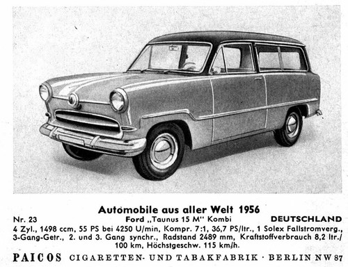 Ford taunus kombi - 15, nr