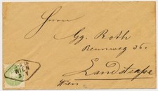 ÖSTERREICH 186. 3kr, grün