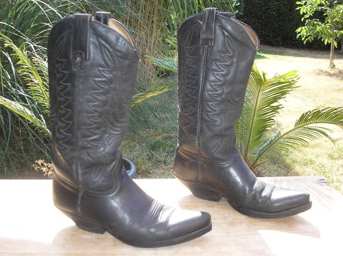 Schwarze cowboystiefel - schwarze,,