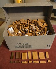 Lego® braune Teile - Ritter Burg - Mauersteine - Holzstämme