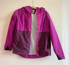 Quechua Outdoor-Jacke Regenjacke MH500 für Kids Kinder - Lila - Gr. 158