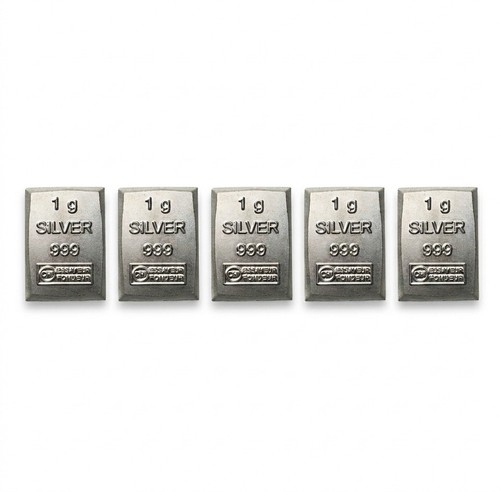 Silber barren 5 gramm - 1g,