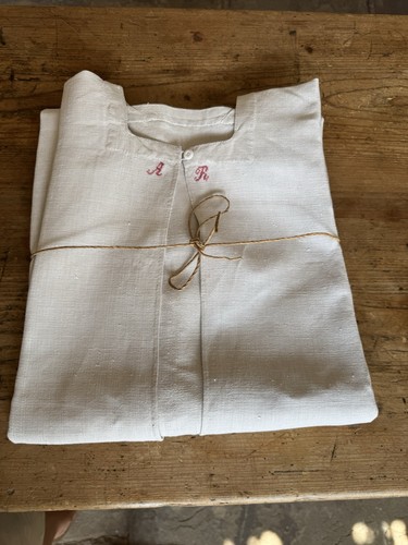 Antikes leinenhemd vintage - leinenhemd,,