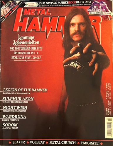Metal hammer januar 2019 - metal,